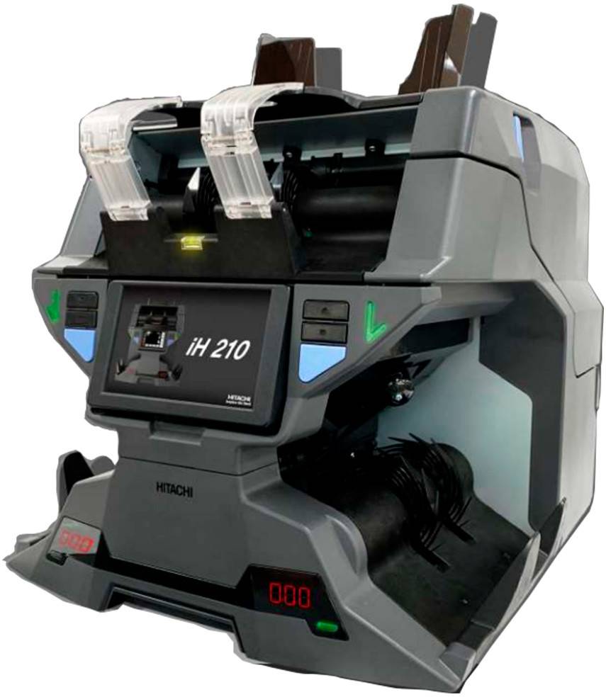Счетчик-сортировщик банкнот Hitachi iH 210 
