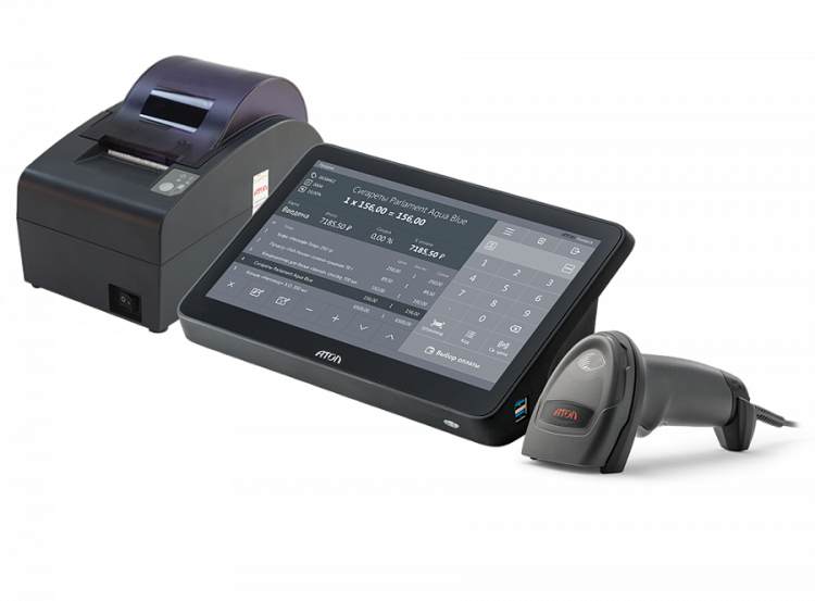POS-система АТОЛ Mark Optima артикул 62039             АТОЛ 50Ф без ФН, POS-терминал, 11.6