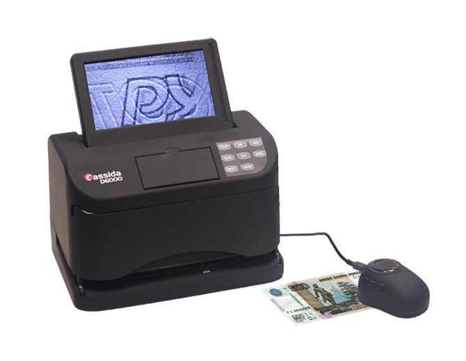 Детектор банкнот Cassida D 6000E артикул 0021-1631