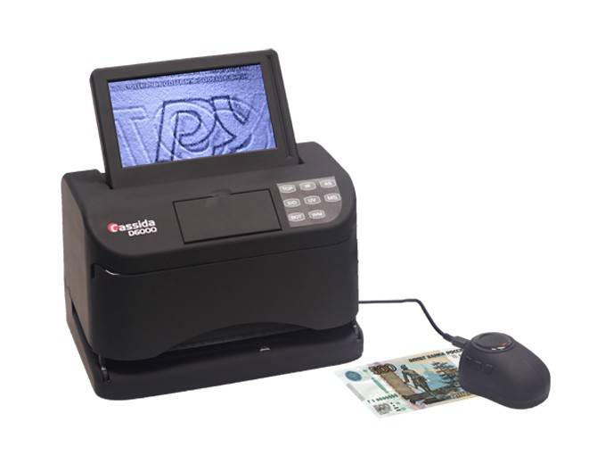 Детектор банкнот Cassida D 6000E 