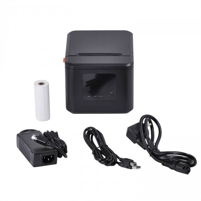 Чековый принтер MERTECH Q80 Ethernet, RS232, USB Black 