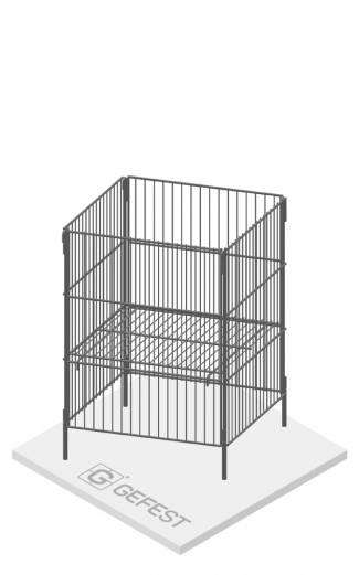 Корзина для распродаж малая 400*400 КДР03 