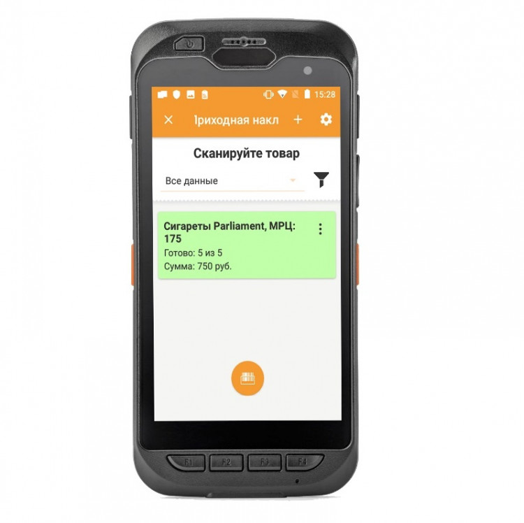 Терминал сбора данных АТОЛ Smart.Touch Android 9.0, 4Gb/64Gb артикул 55781
