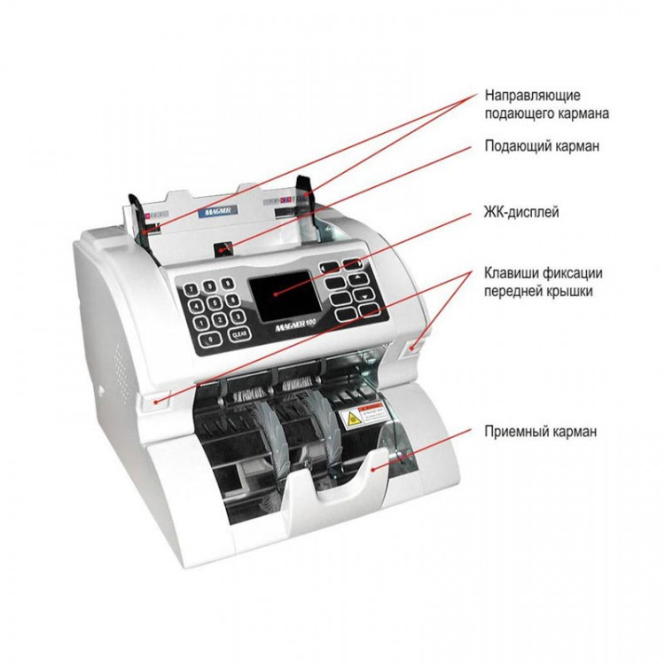 Cчётчик банкнот  Magner 100 артикул 0021-315                  