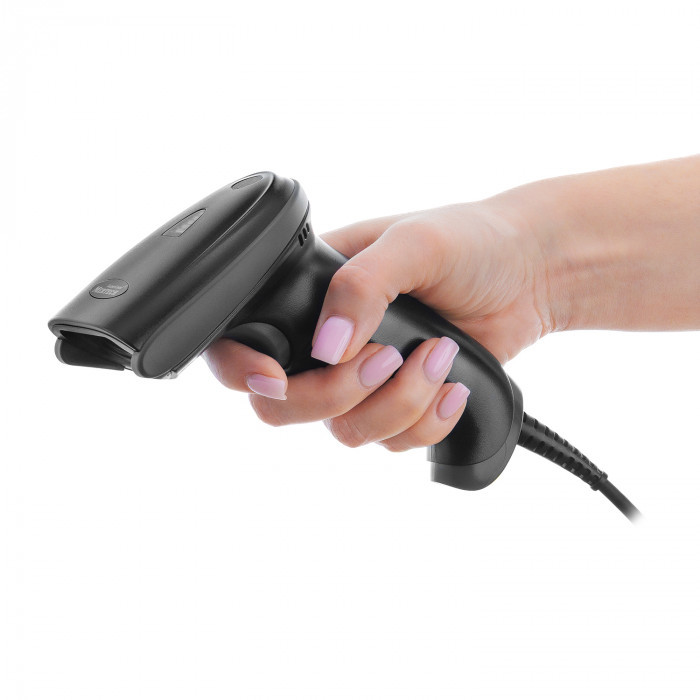 Сканер штрих-кода MERTECH 2220 P2D USB, USB эмуляция RS232, black артикул 4226