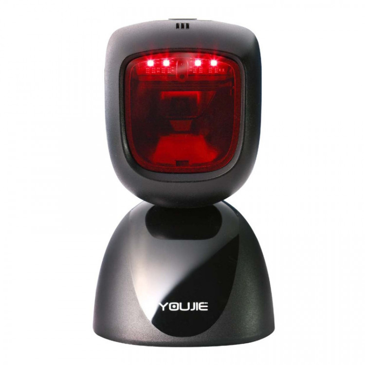 Сканер штрих-кода Honeywell Youjie HF600, стационарный, 2D, USB кабель 2,7 м артикул HF600-1-1USB                  