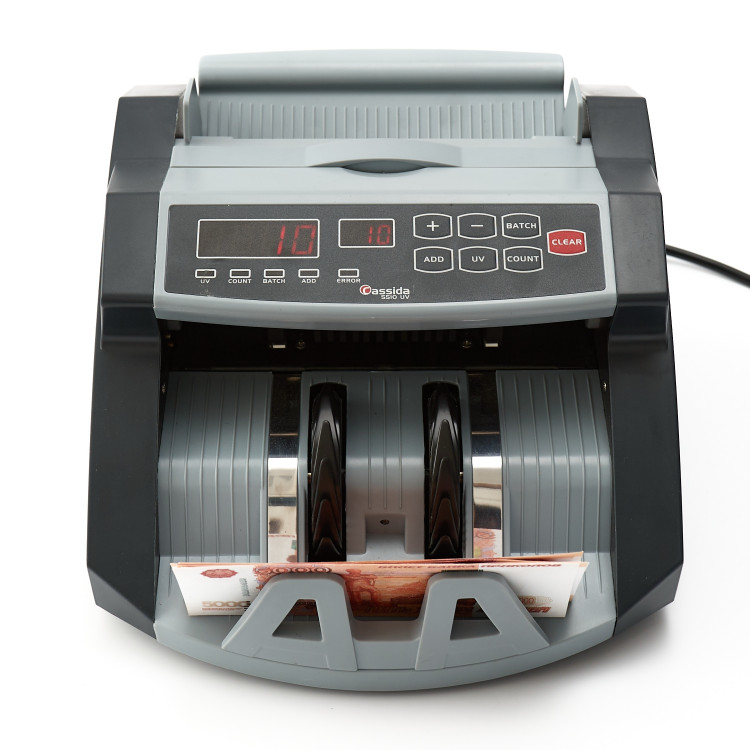 Счетчик банкнот  Cassida 5510 UV артикул 0021-318                  