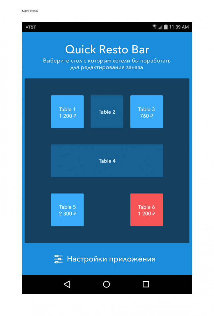 Автоматизация кафе с Эвотор артикул 0021-2476