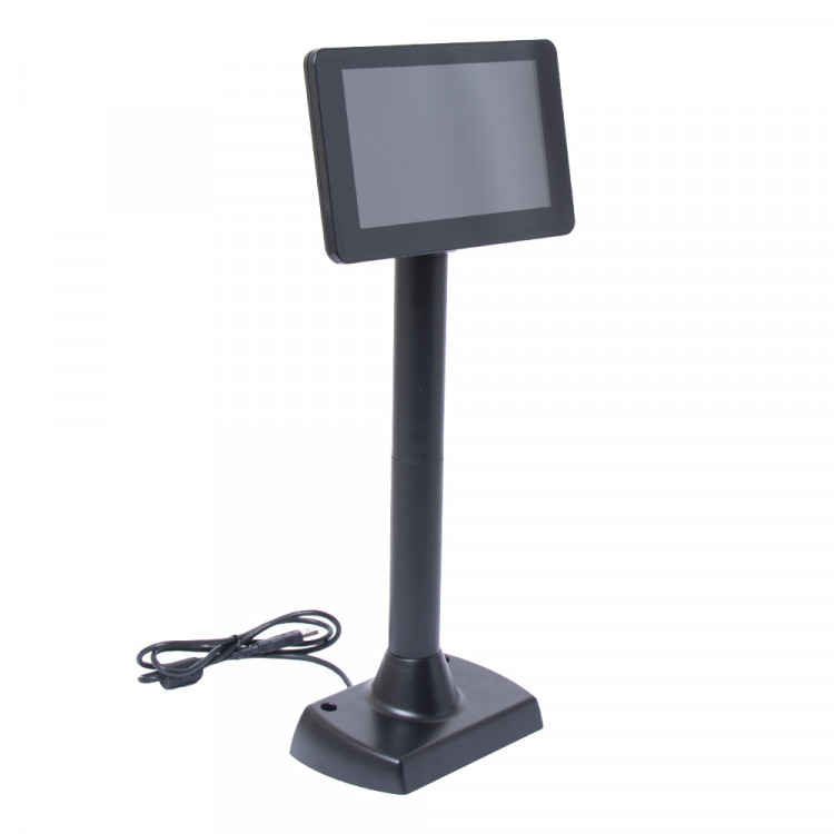 Дисплей покупателя POSCenter L716, цветной, 1024*600, USB, черный артикул 800                  