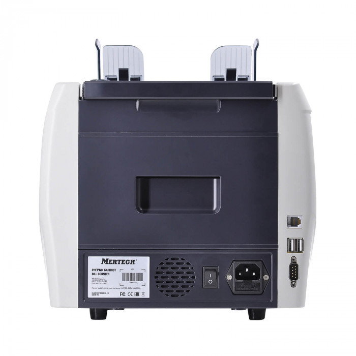 Счетчик банкнот с детектором подлинности MERTECH C-120 DOUBLE CIS MG touch screen артикул 5534                  