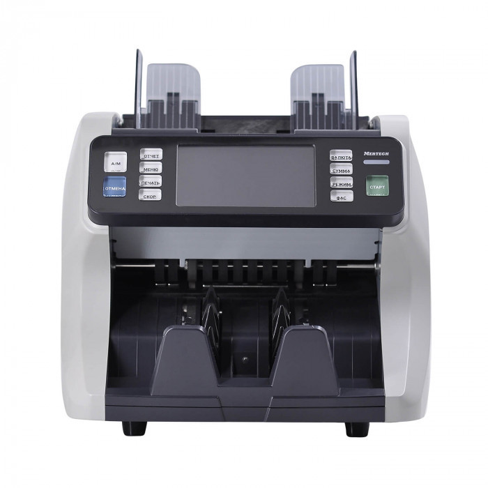 Счетчик банкнот с детектором подлинности MERTECH C-120 DOUBLE CIS MG touch screen артикул 5534                  
