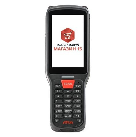 Мобильный терминал АТОЛ SMART.Lite (Android 7.0, 2D Imager SE4710, 4”, 2Гбх16Гб, Wi-Fi b/g/n, 5200 mAh, Bluetooth,БП) + MS артикул 52018             (Android 7.0, 2D Imager SE4710, 4”, 2Гбх16Гб, Wi-Fi b/g/n, 5200 mAh, Bluetooth,БП) + MS: Магазин 15 БАЗОВЫЙ              