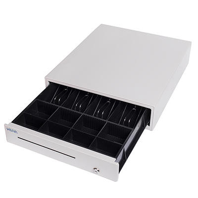 Денежный ящик VIOTEH HVC-12 Штрих артикул 0021-1938             белый         