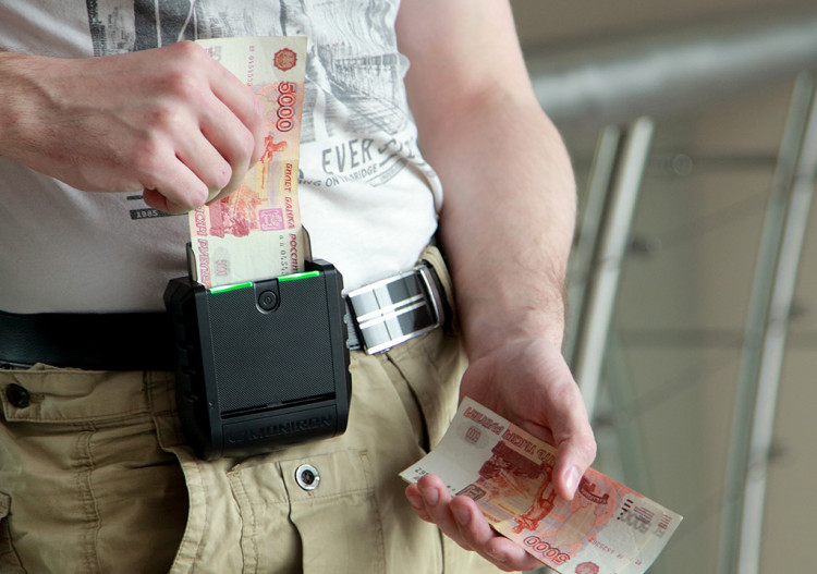 Автоматический детектор банкнот MONIRON MOBILE артикул 0021-2206                  