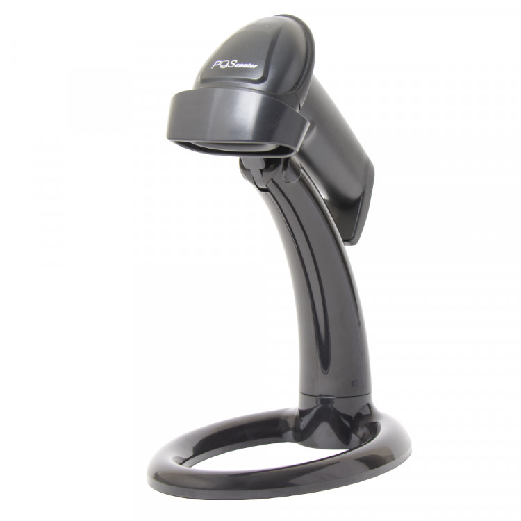 Сканер штрих-кода Poscenter HH 2D2 HD, ручной, USB, черный, с кабелем 2, 0 м, подставка артикул 736554                  