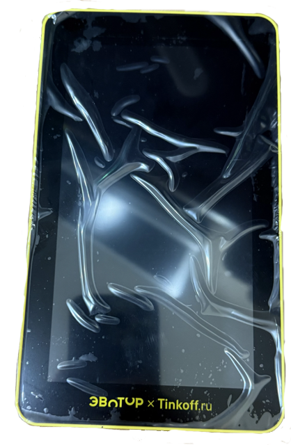 Планшет для СМ-02 AL.M020.30.000 логотип Тинькофф без батарейки артикул EN-00002788                  