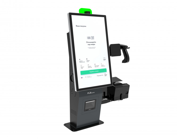 POScenter SCO-M210_V2 Limited edition  артикул 7042             J4125, RAM 8GB, SSD 128GB, без вес. платф         