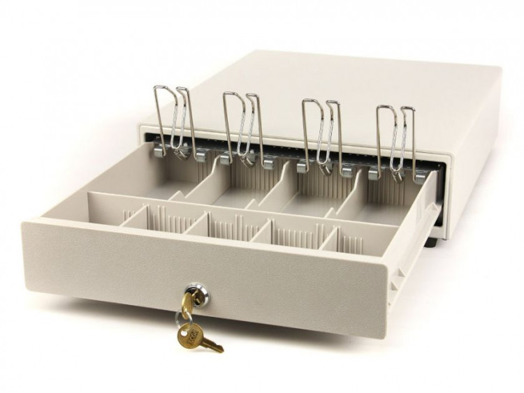 Денежный ящик АТОЛ CD-330-W белый, 330*380*90, 24V артикул 38718                  