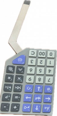 Малая клавиатура SM807.36.000СБ для весов Штрих Принт v. 4.5