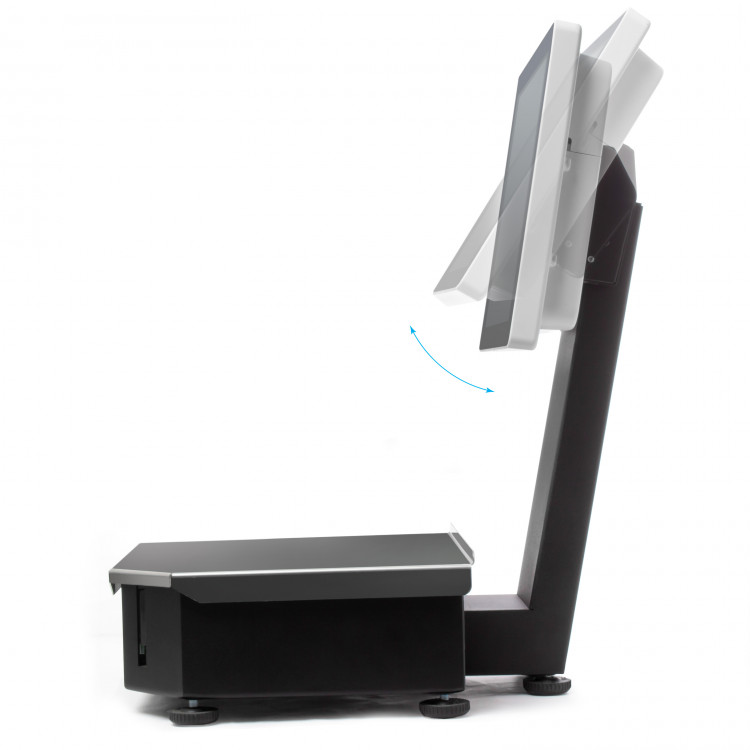 Весы  с печатью этикеток ШТРИХ РС200 С3 15-2.5 И2  (Черный,WiFi) артикул 134874                  