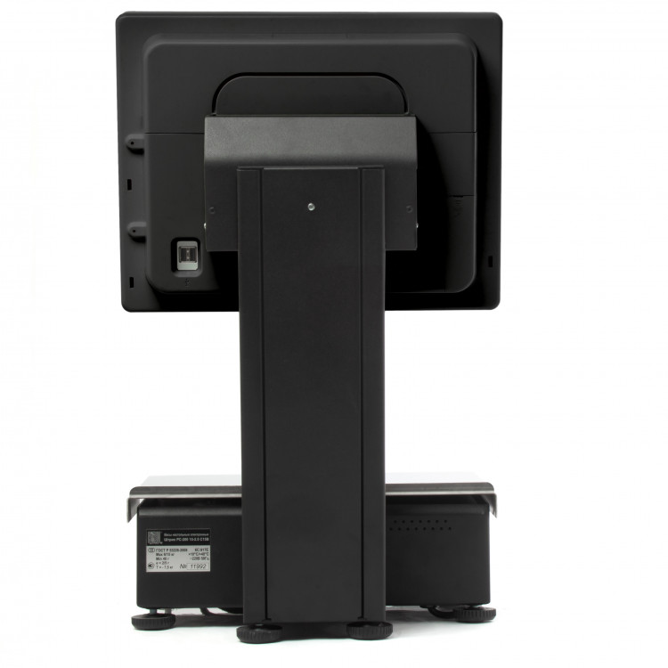 Весы  с печатью этикеток ШТРИХ РС200 С3 15-2.5 И2  (Черный,WiFi) артикул 134874                  