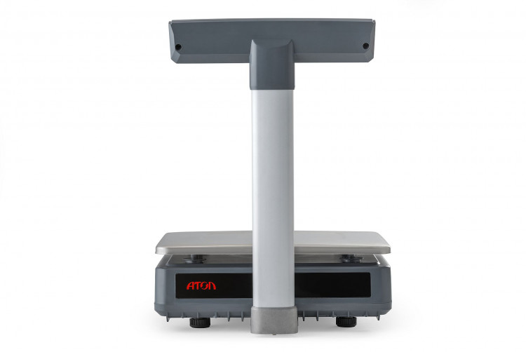 Весы торговые АТОЛ MARTA со стойкой, с поверкой артикул 45035                  