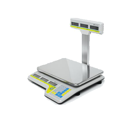 Весы Штрих СЛИМ Т300 15-2,5 Д1А (POS2) со стойкой