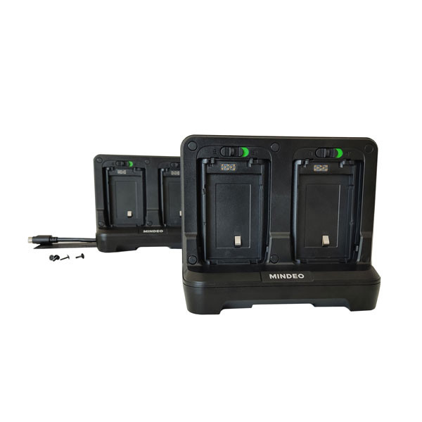 Зарядное устройство для 4-х аккумуляторов для терминала Mindeo M40, без БП артикул BC40