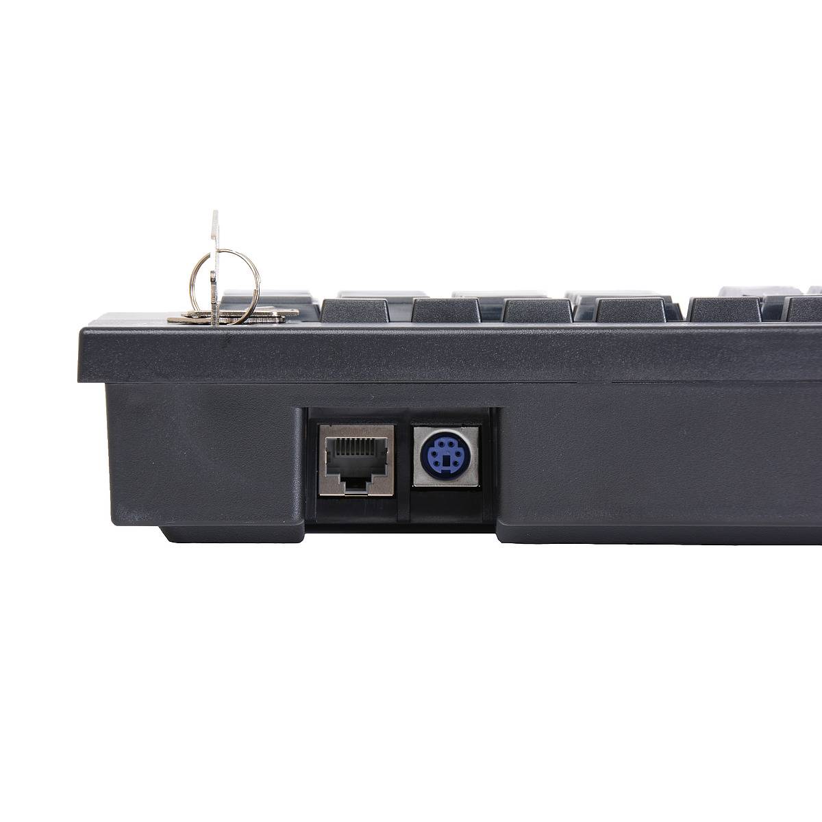 Клавиатура программируемая Poscenter S67B (63 клавиши, MSR, ключ, USB), черная, арт. PCS67B, арт. PCS67B 