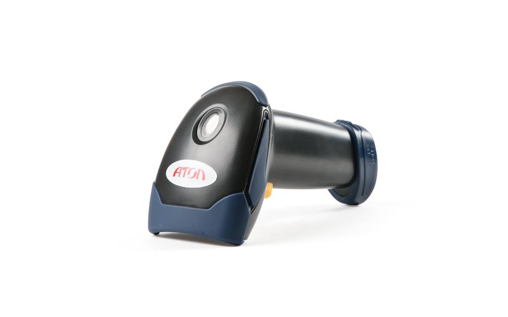 Сканер штрих-кода АТОЛ SB 1101 USB (чёрный) с подставкой 