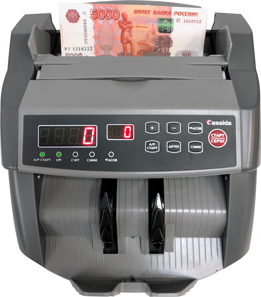 Счетчик банкнот  Cassida 5550 UV артикул 0021-3004                  