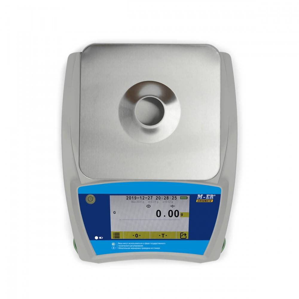 Лабораторные весы M-ER 123 АCFJR-150.005 "SENSOMATIC" TFT 