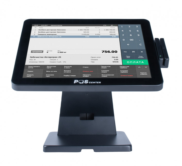 Сенсорный моноблок POScenter Atlas (15