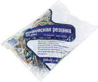 Резинка банковская диаметр 60 мм 200 г цветная