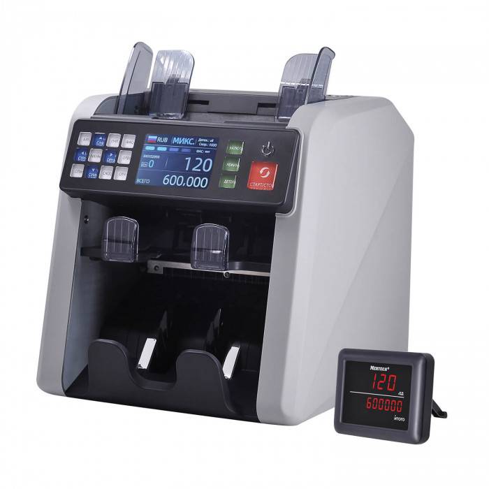Сортировщик банкнот MERTECH C-200 DOUBLE CIS MG touch screen 