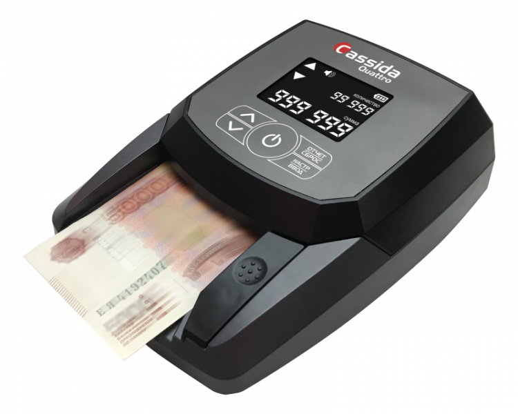 Автоматический детектор банкнот Cassida Quattro артикул 0021-2773