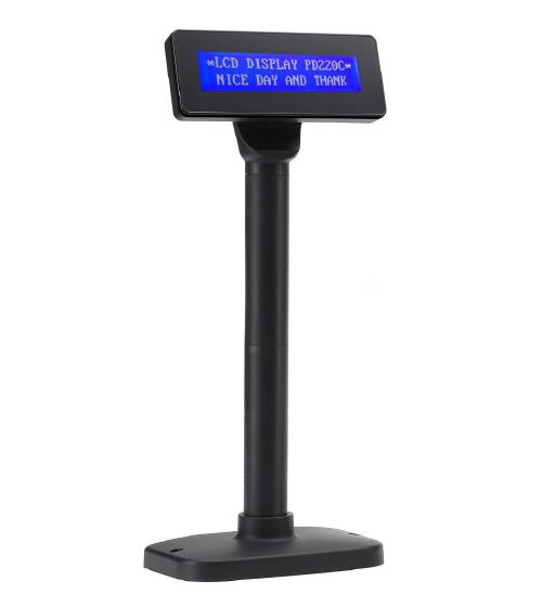 Дисплей покупателя Shtrih PD220-СUB (USB, LCD 2x20, стойка) артикул 0021-2250                  