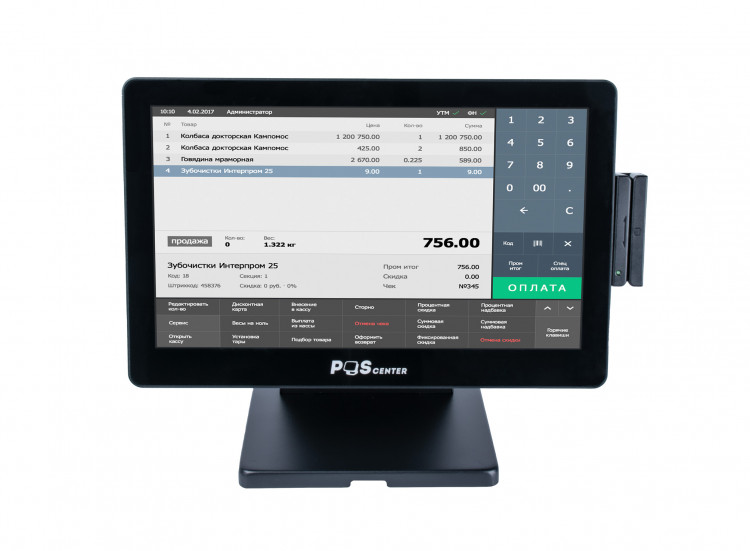 Сенсорный моноблок POScenter Atlas (15.6