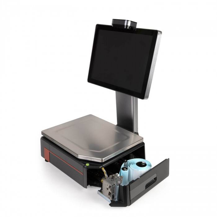 Весы с печатью этикеток M-ER 727 PM-32.5 (VISION-AI, 15', USB, Ethernet, Wi-Fi) 