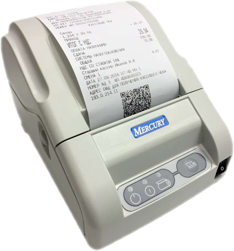 ККТ онлайн Меркурий-119Ф артикул 0021-2472             без ФН             