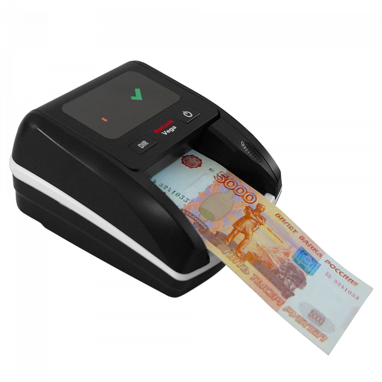 Автоматический детектор банкнот DoCash Vega RUB артикул 13566 с АКБ