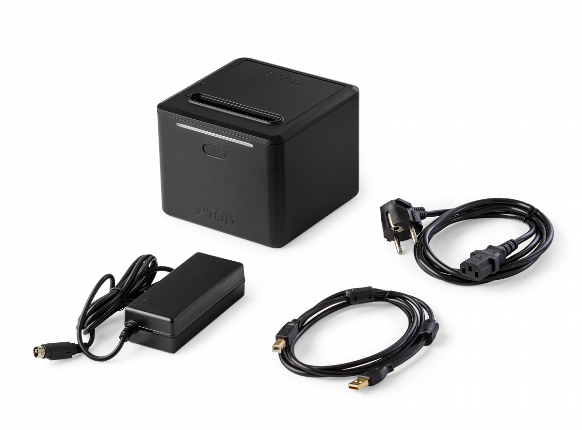 АТОЛ 22 v2 Ф Черный. с ФН 1.2 36 мес. USB. RS-232. Ethernet. 5.0 