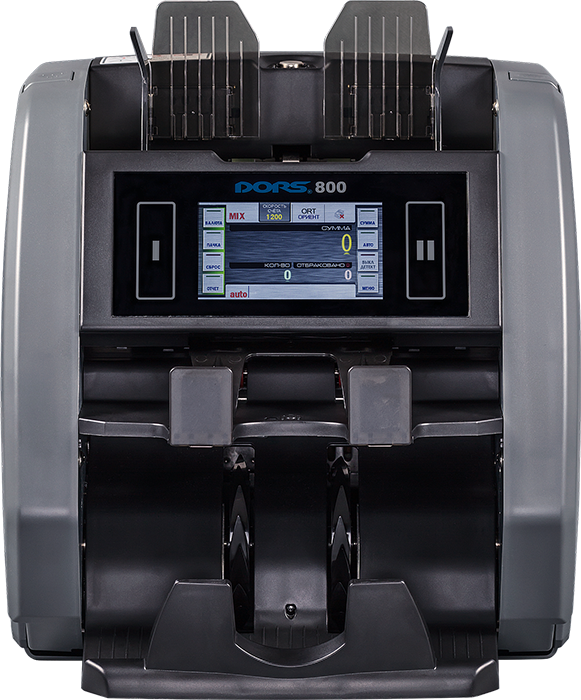 Двухкарманный счетчик банкнот DORS 800