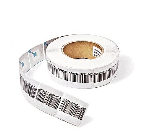 Этикетка р/ч 40*40 (с лож.штрих)(1000 шт. в рул) артикул 0021-779