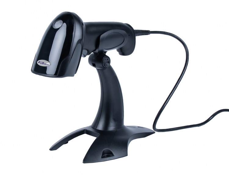 Сканер штрих-кода POScenter SG-30C, ручной, черный, USB, кабель артикул 5280                  
