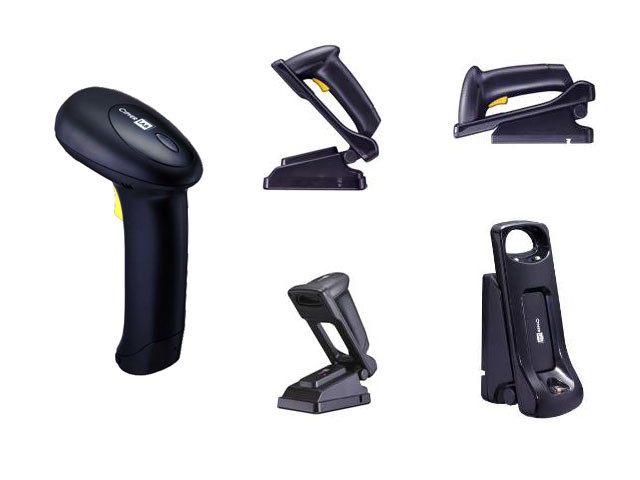 Сканер штрих-кода CipherLab 1560P артикул A1560PCBKUE01 КОМПЛЕКТ: беспроводной линейный имидж-сканер штрихкода, с базой Bluetooth, кабель USB, аккумулятор