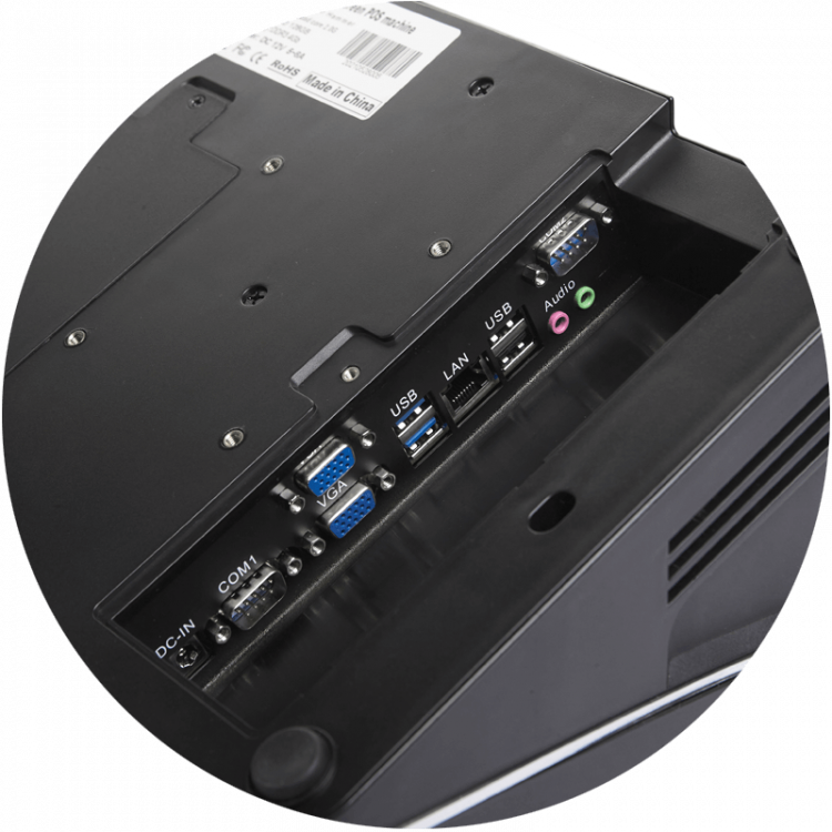 Сенсорный терминал PayTor Hammer, Celeron J4125 артикул H-312-4410-10x DDR4 4 Гб, 2,5