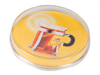 Монетница пластиковая круглая