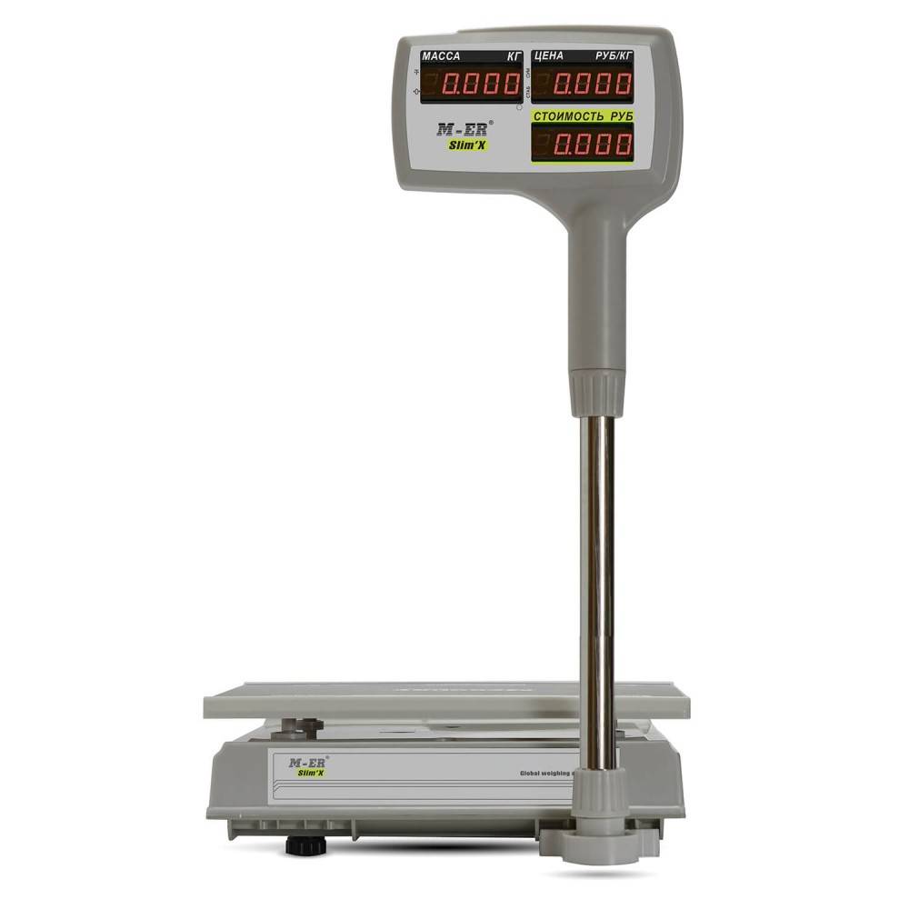 Весы M-ER 326 ACPX-32.5 "Slim'X" 
