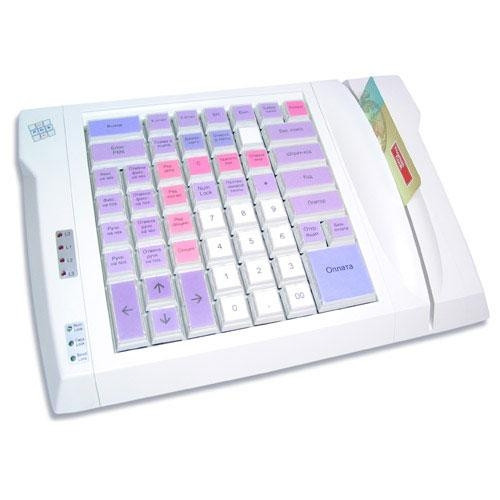 Программируемая клавиатура  LPOS-064-M12 (PC/2), (с ридером) артикул                   
